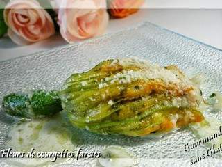 Fleurs de courgettes farcies