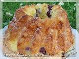 Gâteau de Savoie aux amandes et cerises, sans gluten