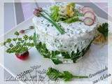 Salad cake vert, le gâteau japonais sans calorie, ou presque