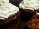 Cupcakes potiron, érable & mascarpone (sans gluten & sans sucre)