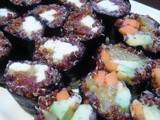 Maki au quinoa rouge (sans gluten & vegan)