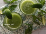 Cocktail fraîcheur au concombre #vegan