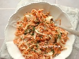 Coleslaw express et léger