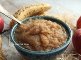 Compote pomme-banane (sans sucre ajouté) #vegan