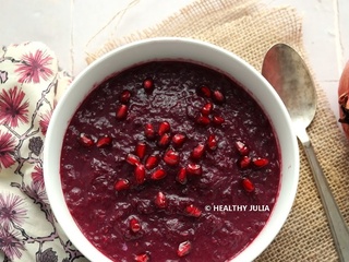Compote pomme-fruits rouges #vegan