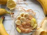 Confiture de bananes au citron #vegan