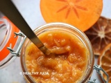 Confiture de kakis au citron #vegan