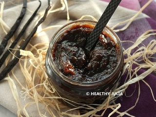 Confiture de pruneaux rhum-vanille #vegan