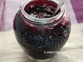 Confiture express et légère de fruits rouges #vegan