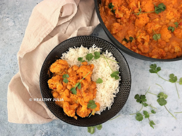 Recette Curry de chou-fleur et de potiron (facile, rapide)