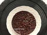 Fondant au chocolat, lentilles et banane #vegan