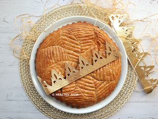 Galette des rois à la crème d'amande allégée #vegan