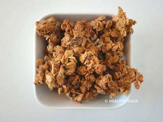 Granola au beurre de cacahuète #vegan
