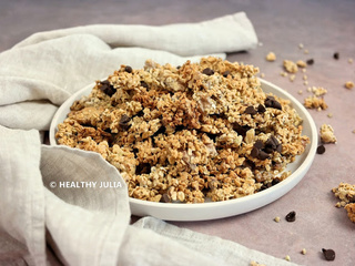 Granola au sarrasin et chocolat #vegan