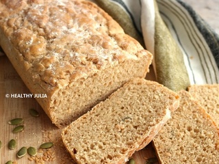 Pain semi-complet moelleux aux graines #vegan
