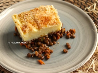 Parmentier de lentilles #vegan