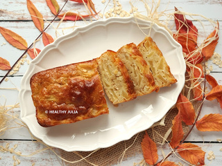 Petit cake aux flocons d'avoine, pomme et sirop d'érable