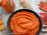 Pumpkin puree (purée de potiron) #vegan