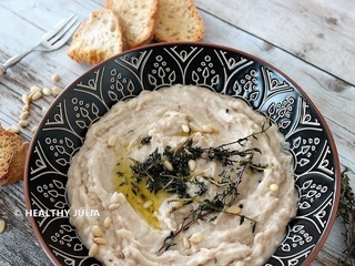 Purée de haricots blancs d'ottolenghi #vegan
