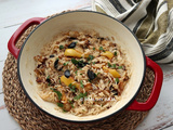 Riz pilaf aux oignons et à l'ail noir d'ottolenghi #vegan