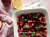Salade de betterave à la pomme #vegan