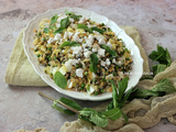 Salade de lentilles et quinoa à la grecque #vegan