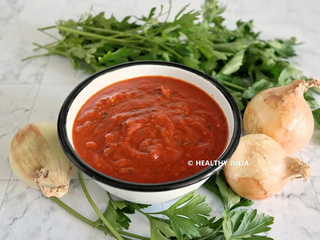 Sauce tomate cuisinée express #vegan