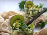Tartare fraîcheur au kiwi #vegan