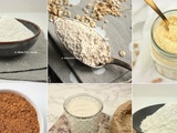 Variations healthy autour... des farines maison #vegan