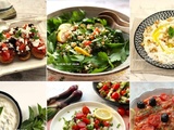 Variations healthy autour... des salades méditerranéennes