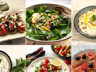 Variations healthy autour... des salades méditerranéennes