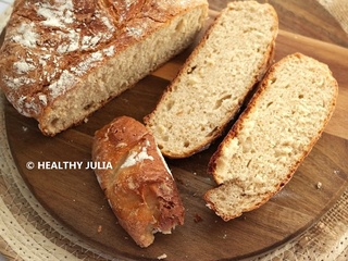 Whey bread ou pain cocotte au petit-lait (sans pétrissage)