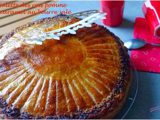 Galette des rois pomme et caramel au beurre salé
