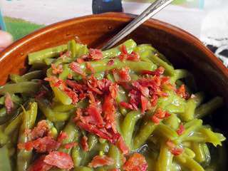 Haricots Verts Amish pour Thanksgiving