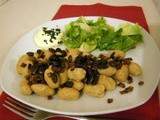 Gnocchi de patates douces et leur sauce crémeuse (gp)