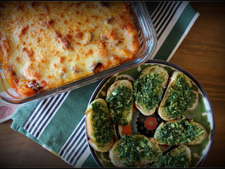 Haricots blancs gratinés à l'italienne pour la Bataille Food #110