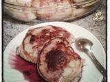 Pancakes aux pêches , recette de Cyril Lignac