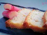 Cake Rhubarbe Vanille
