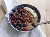 Porridge à la courgette ou zoats (vegan, sans gluten), nouvelle version