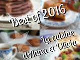 Best of 2016 {top 10 des recettes les plus vues sur la cuisine d'Anna et Olivia}