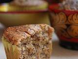Muffins végétaliens aux graines de pavot et pommes, au tofu soyeux {Muffins monday #36} avec ou sans Cook'in