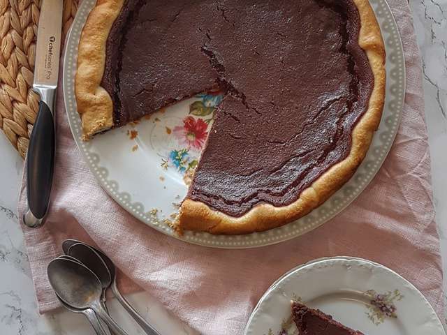 Recette V G Facile De Tarte Au Chocolat Les Recettes V G Tariennes