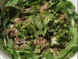 Salade de fenouil et petits pois / Green peas and fennel salad
