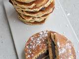 Dorayakis ou Pancakes japonais fourrés à la pâte de haricots rouges azukis sucrée [vegan]
