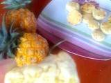 Petits cookies orange ananas
