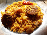Boulgour à l'Espagnole et au Chorizo