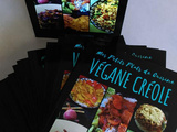 Livre papier  Mes petits Plats de Cuisine Végane Créole  45 recettes des iles de l'océan Indien