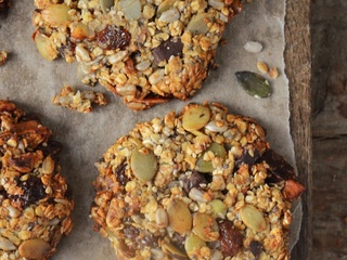 Cookies aux graines & raisins secs #sansgluten #sanssucre #igbas&