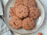 Cookies chocolat & noisette #vegan #glutenfree