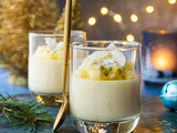 Crème d'ananas - tartare d'ananas et passion #Noël #glutenfree